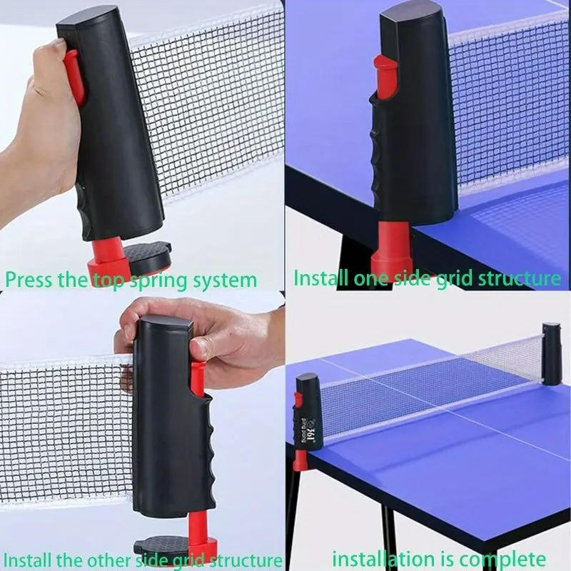 Sports Equipment Rack - 2025 Hot Table Tennis Net Anywhere