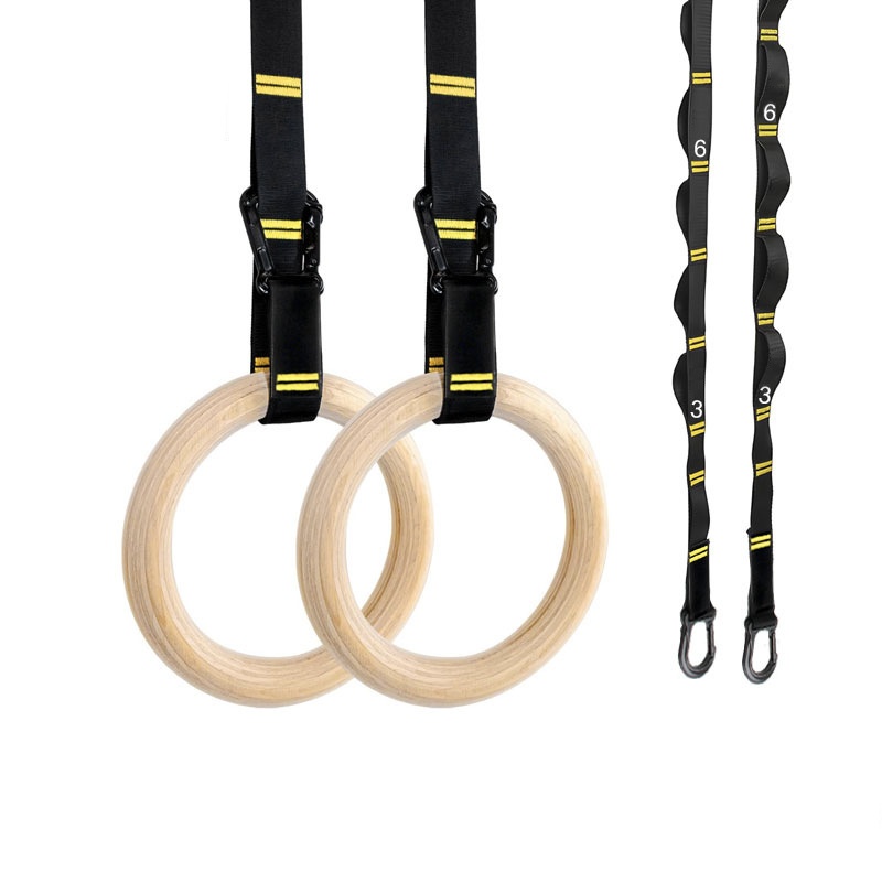 Sports Equipment Images - 28mm 32mm Pull-up Gymnastics Rings Hanging