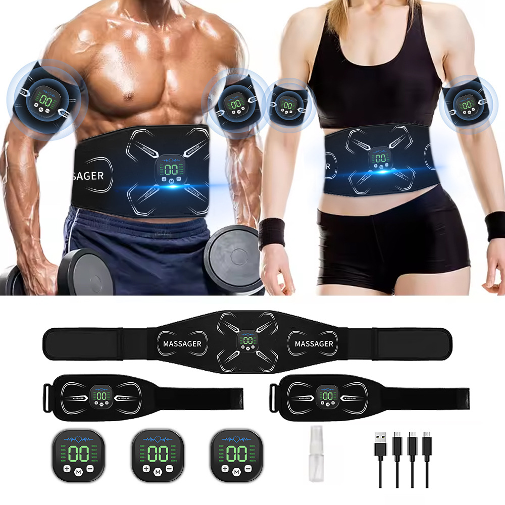 Sports Equipment Images - EMS Muscle Stimulator Abdominal Trainer Abs
