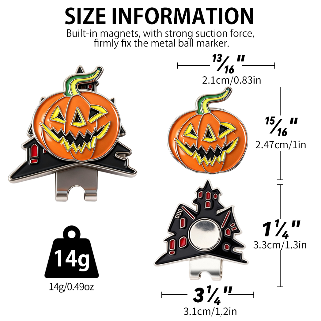 Caiton Halloween Golf Hat Clip - Sports Equipment Golf review and price