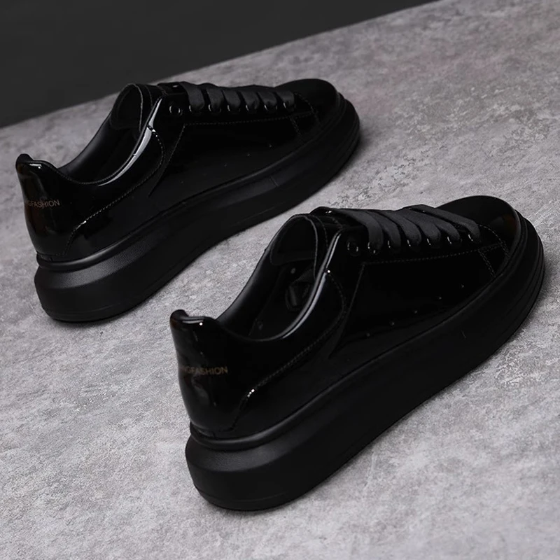 Brand Men's Shoes Black Glossy - Sports Equipment Brand review and price