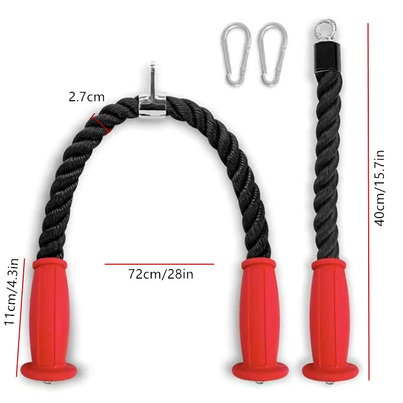 Ergonomic Tricep Ropes Non-Sli - Sports Equipment Images review and price