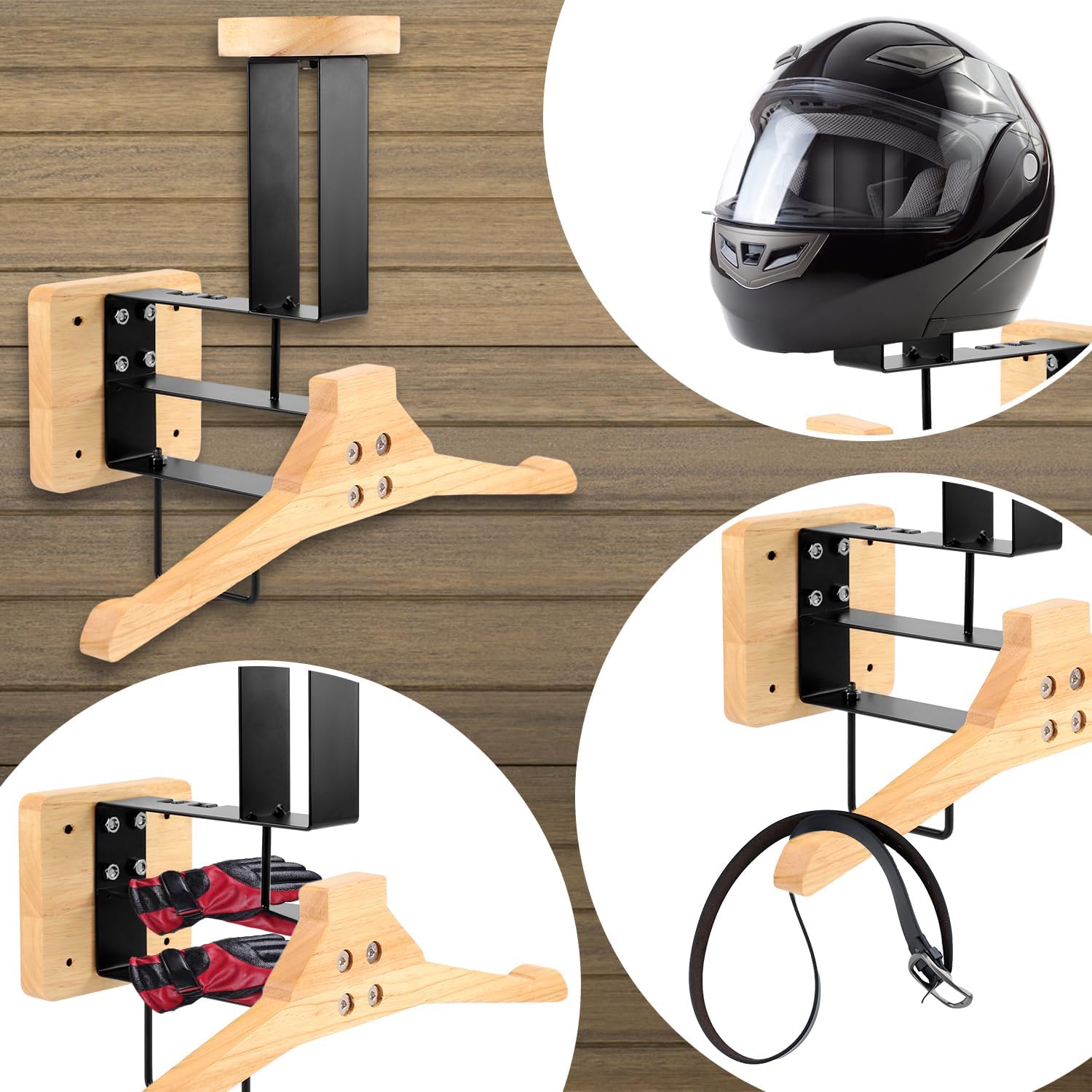 ​Motorcycle Helmet Holder Wall - Sports Equipment Rack review and price