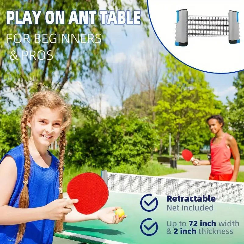 Retractable Table Tennis Net A - Sports Equipment Rack review and price
