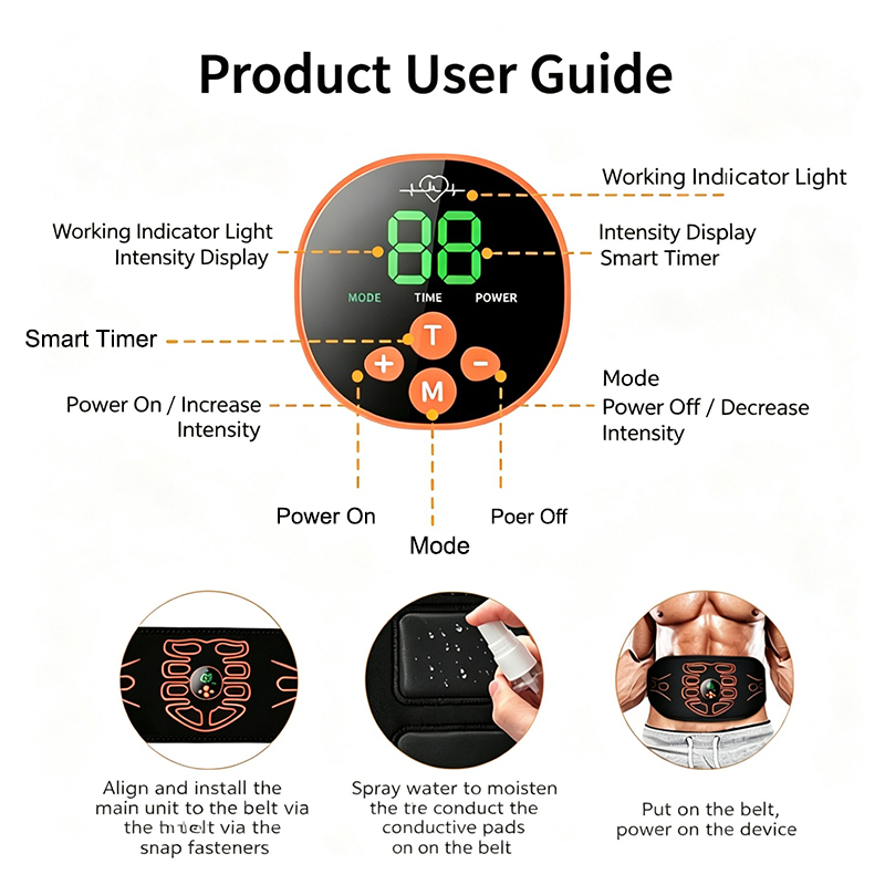 Abdominal Toning Belt Smart Ab - Sports Equipment Images review and price