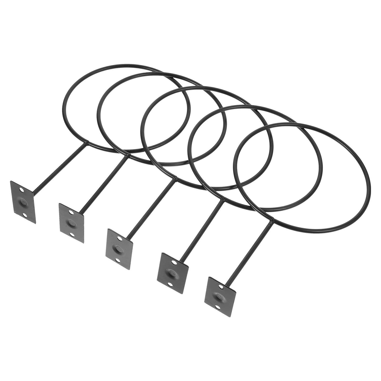 5Pcs Sturdy Iron Wall Ball Rac - Sports Equipment Rack review and price